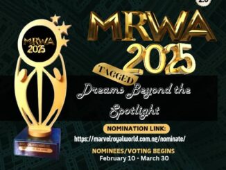 marvelroyalworld dinner award and beauty pageant contest nomination portal is open