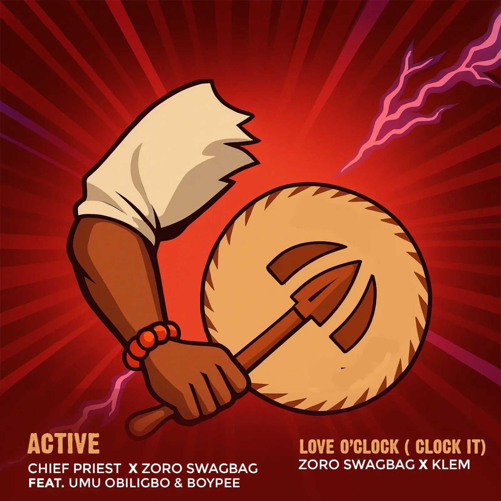 Zoro Swagbag, Chief Priest, Umu Obiligbo & BoyPee - Active