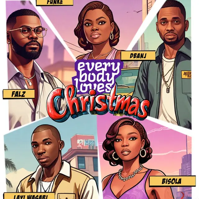 Funke Akindele, Falz & D'Banj - Everybody Loves Christmas ft. Waje