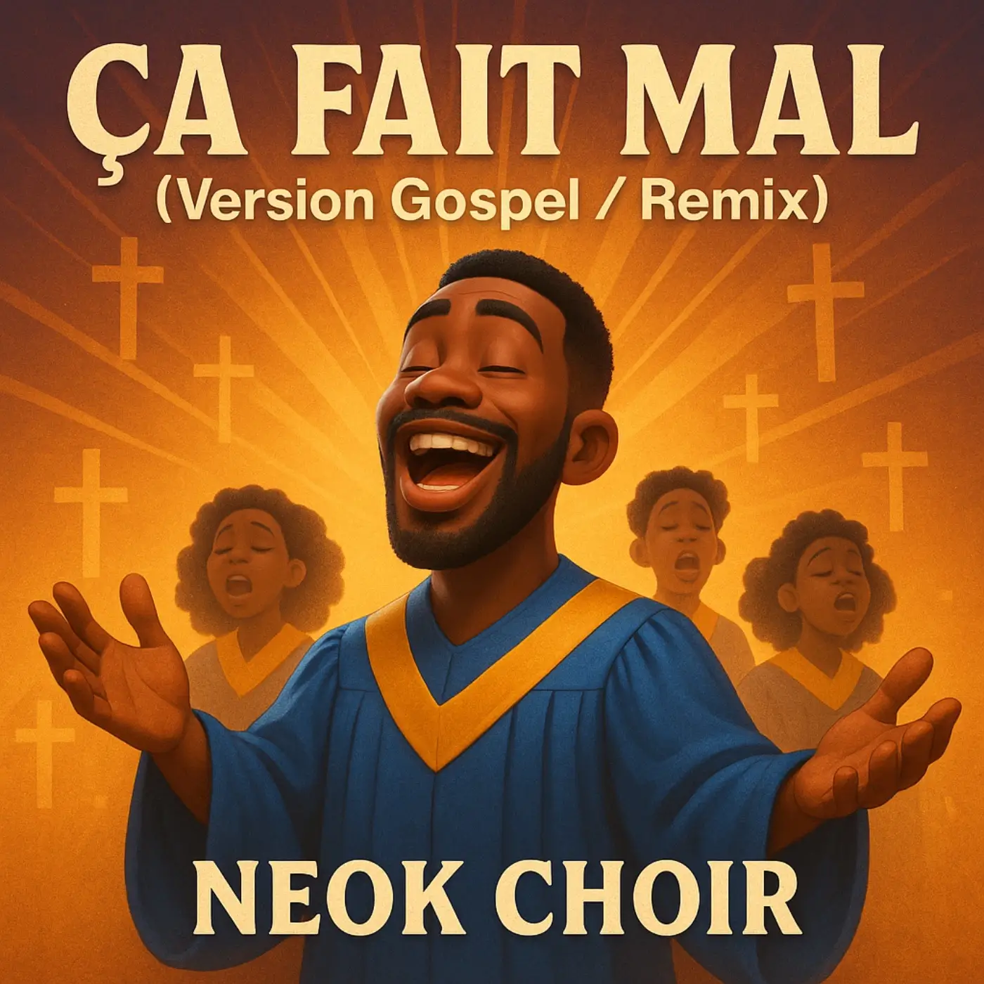 Neok Choir - Ça fait mal (Version Gospel) (Remix)