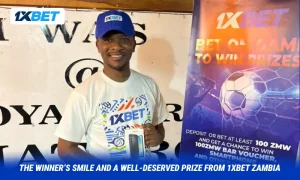 1xBet Zambia gave away Samsung Galaxy A16 smartphone and other top prizes in New Year promo