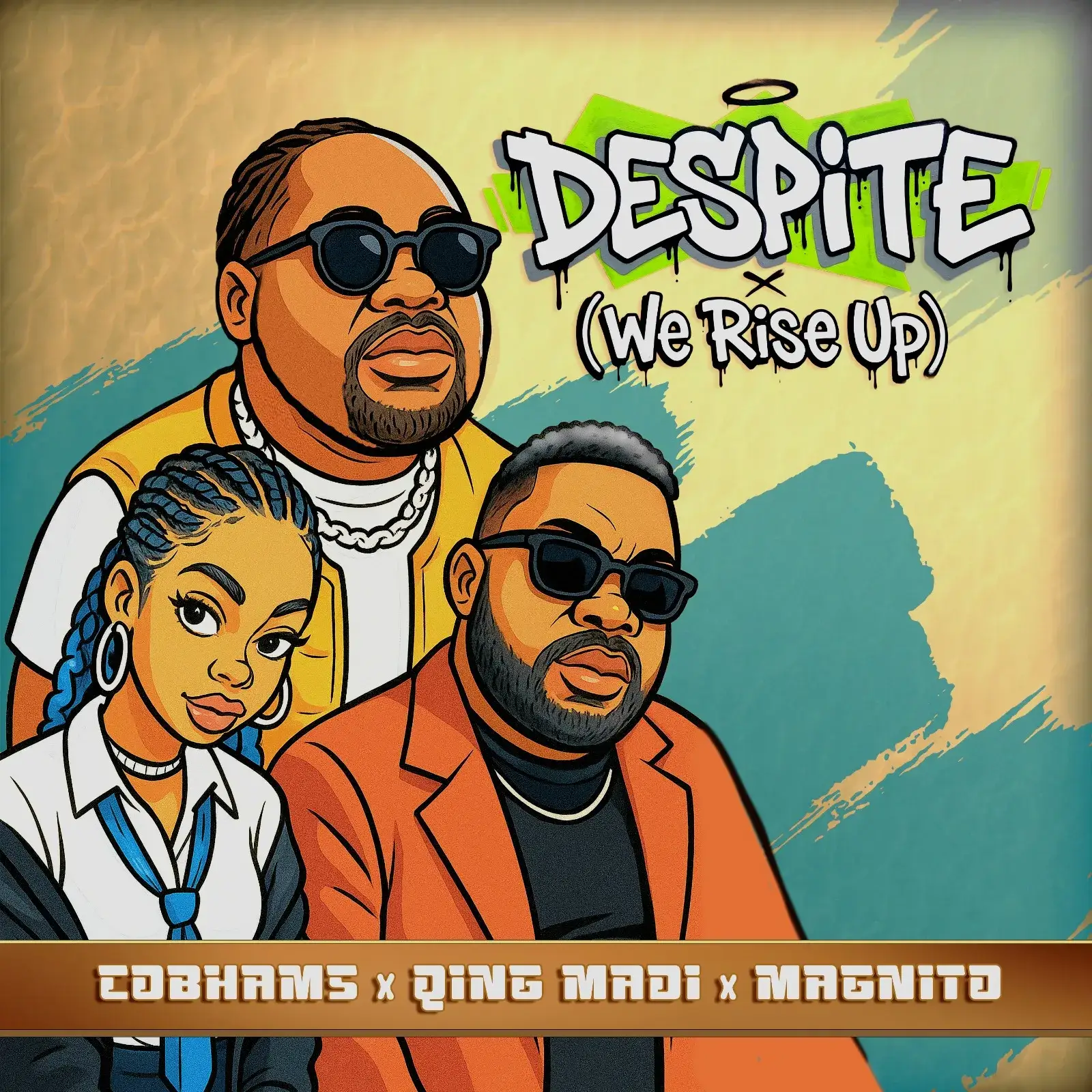 Cobhams Asuquo, Qing Madi & Magnito - Despite (We Rise Up)