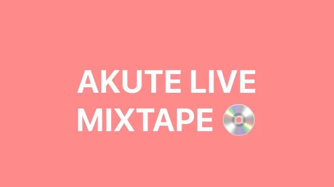 DJ Double Kay - Akute Live Mixtape With Hypeman B Dot