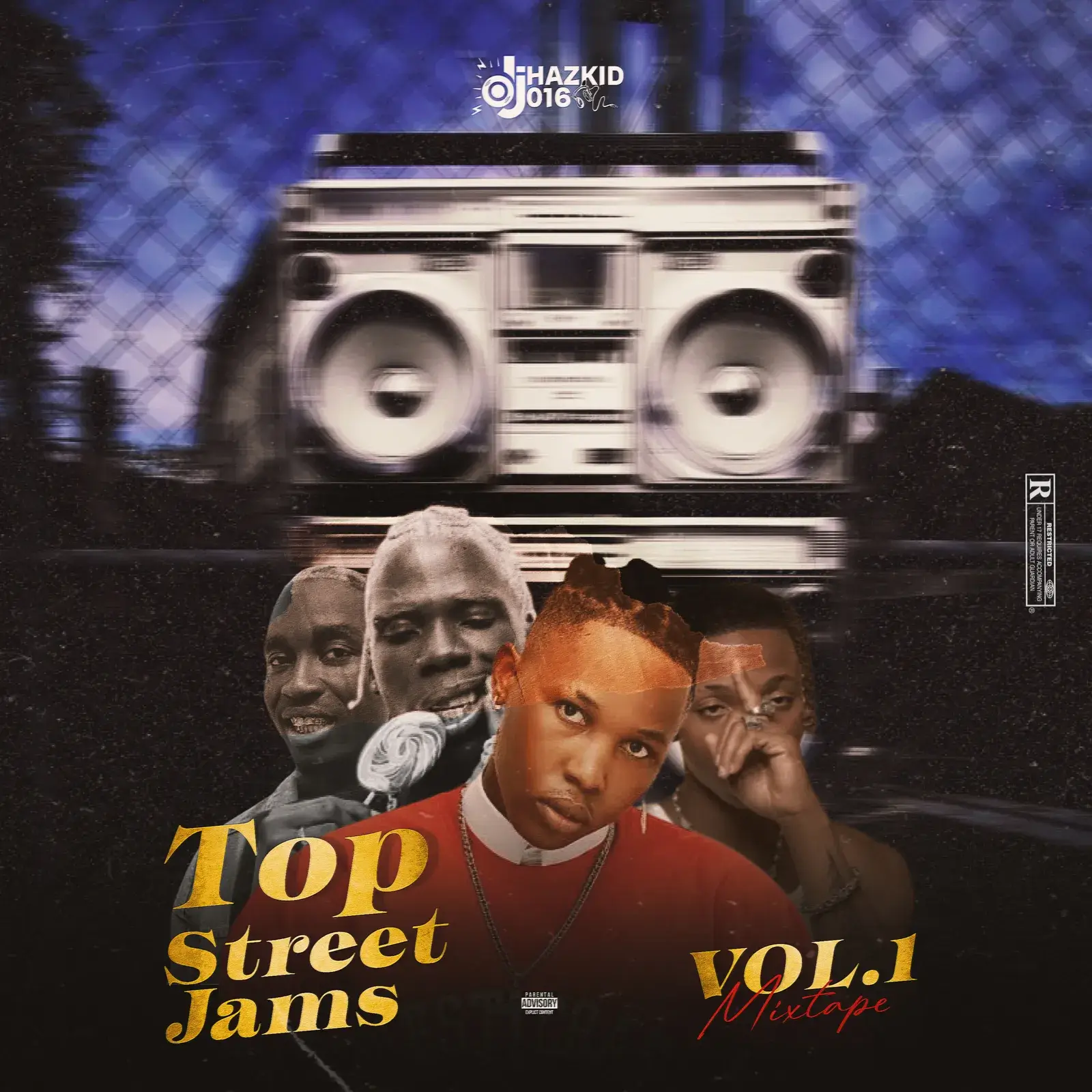 DJ Hazkid 016 - Top Street Jamz (February Edition) Vol. 1