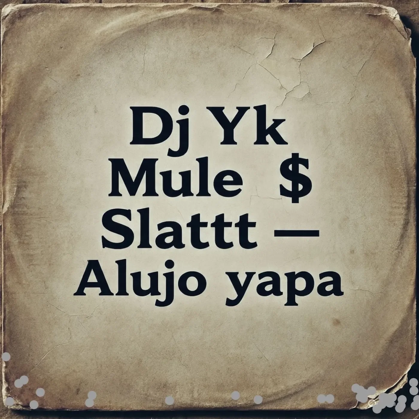 DJ Yk Mule & Slattt - Alujo Yapa