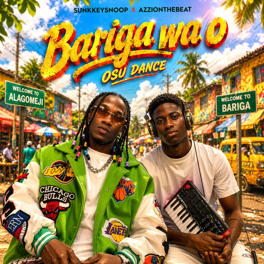 Sunkkeysnoop, Azzi On The Beat - Bariga Wa O (Osu Dance)