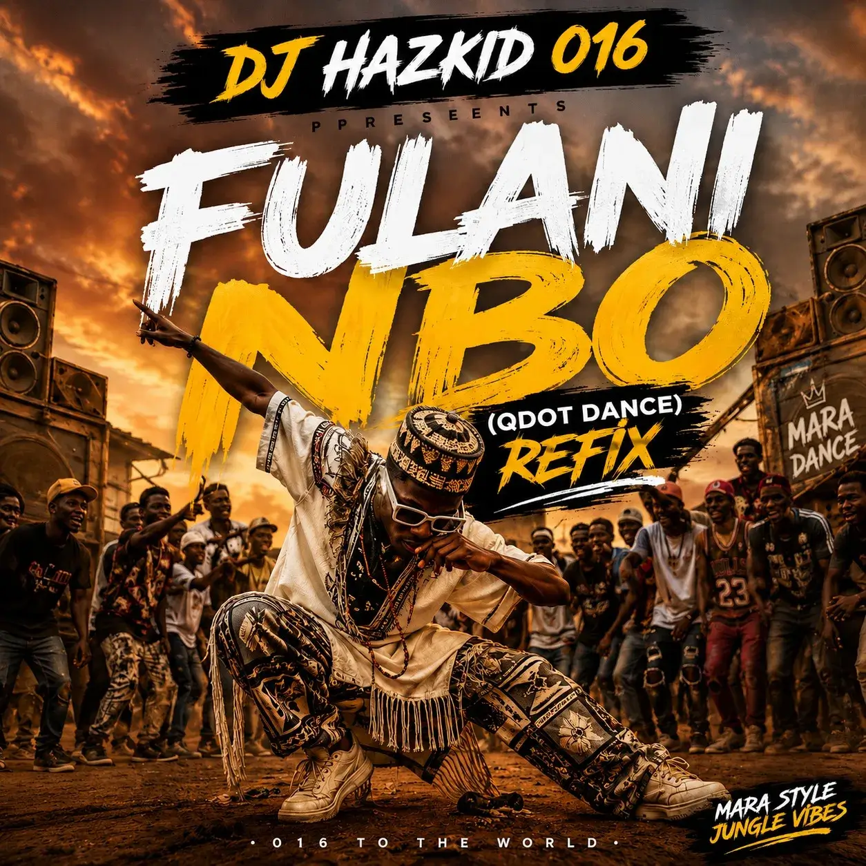 DJ Hazkid 016 & Qdot - Fulani Nbo (Dance Refix)