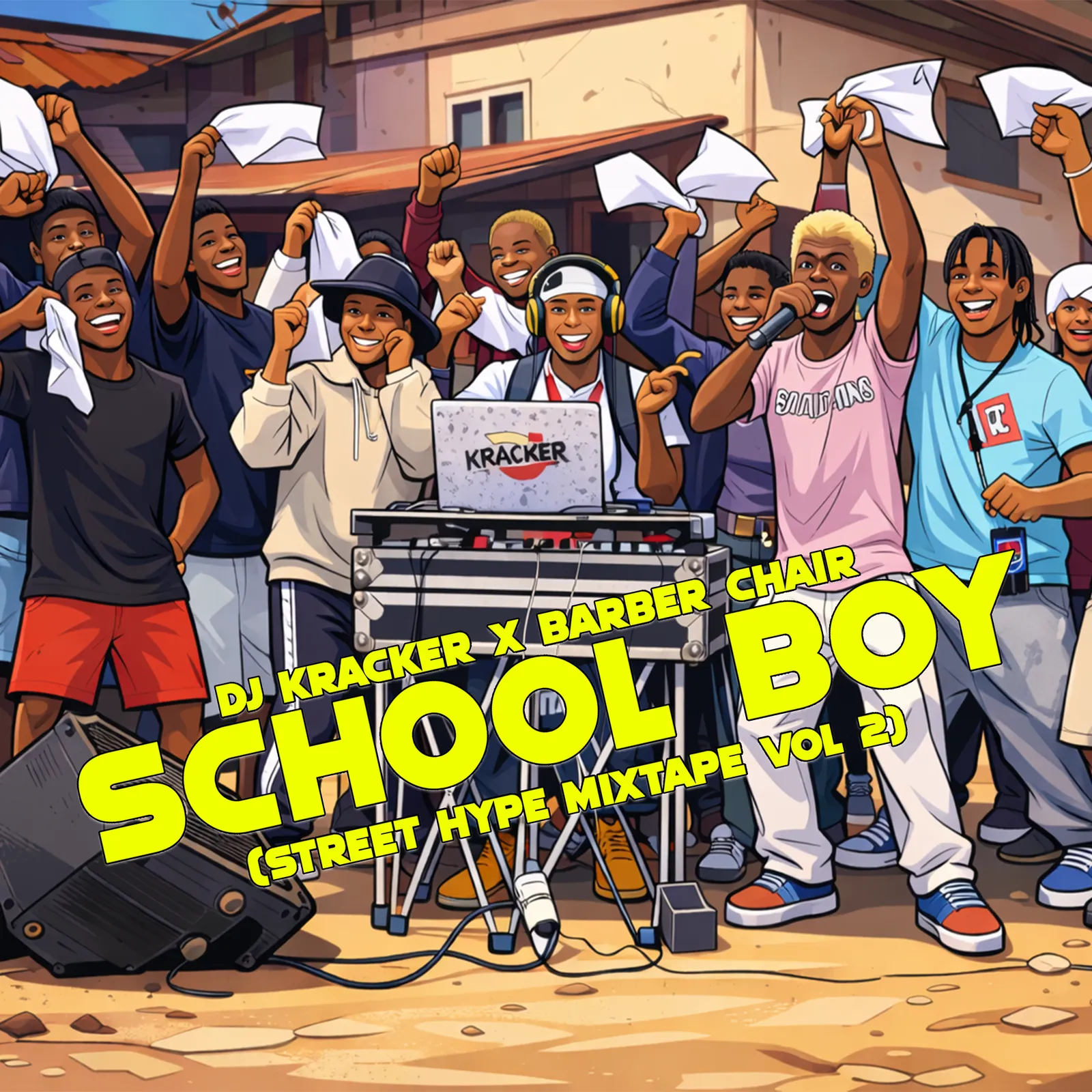 DJ Kracker & Barber Chair - School Boy Street Hype Mix Vol 2