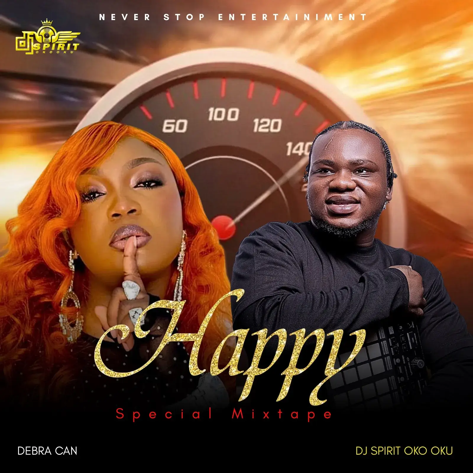 DJ Spirit Oko Oku ft. Debra Can - Happy Mix