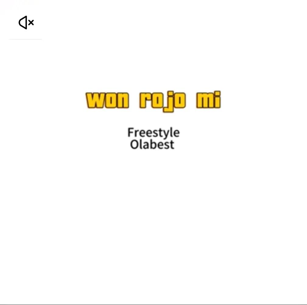 Olabest - Won Rojo Mi Freestyle