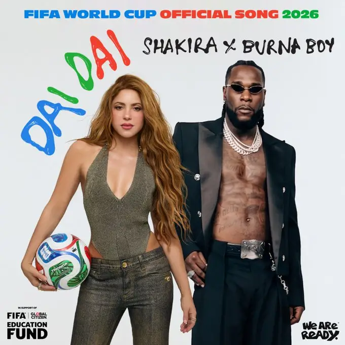 Shakira & Burna Boy - Dai Dai